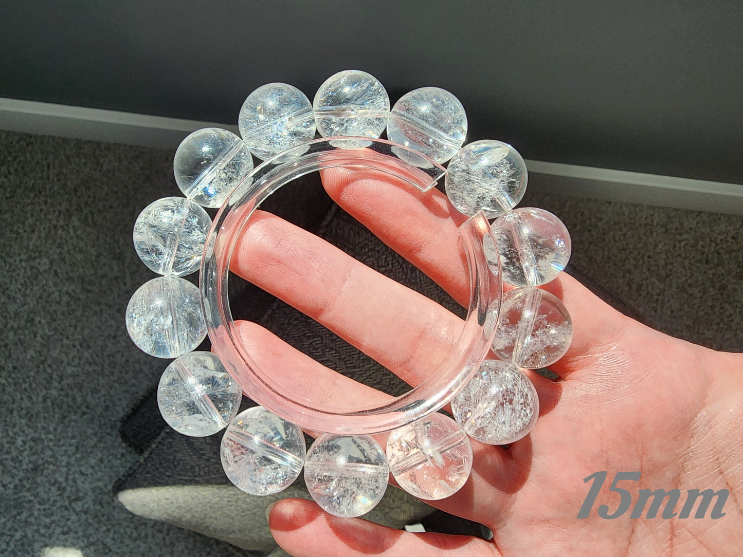 [Bracelet] Ice Spark Quartz Bracelet