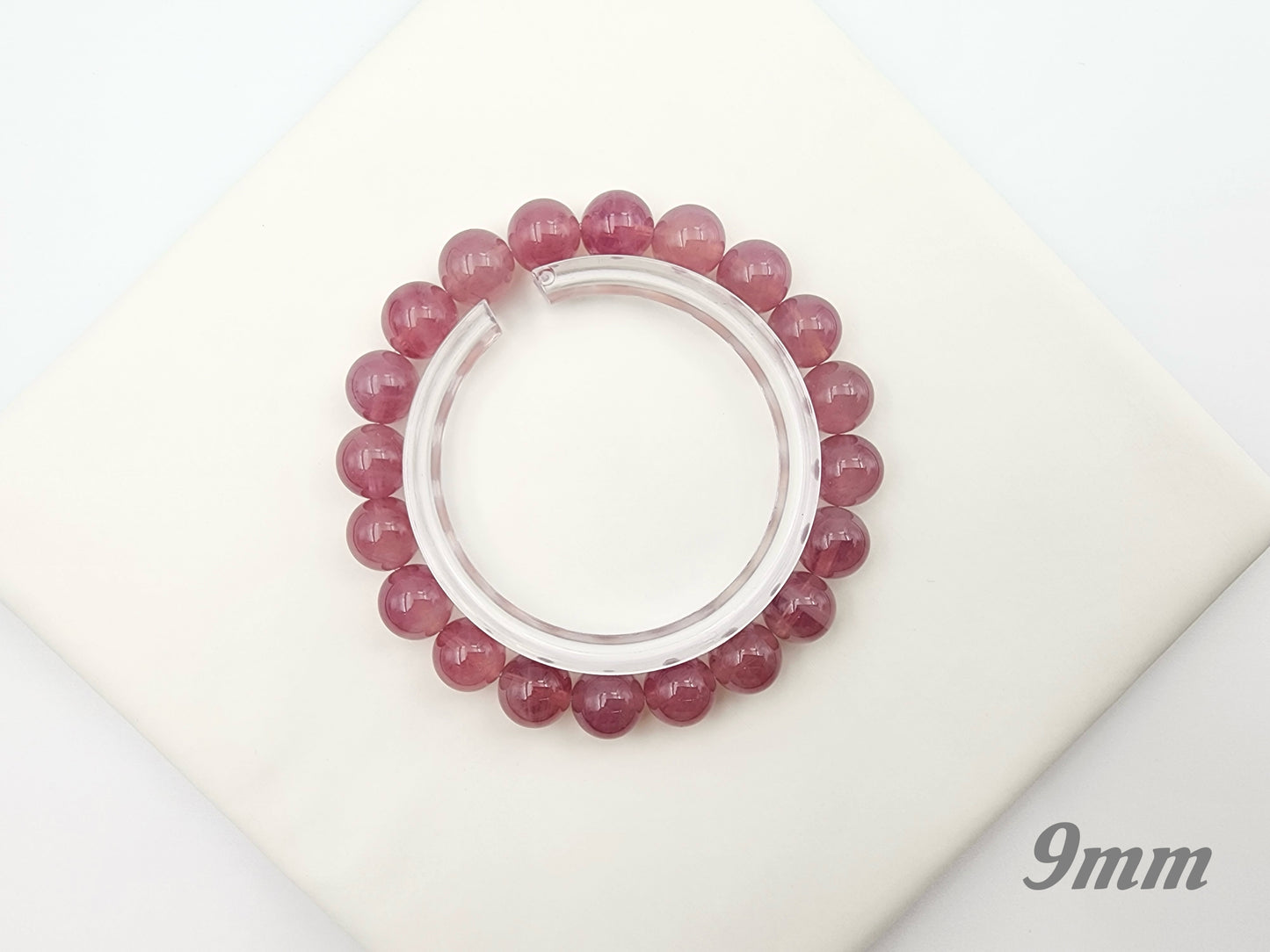 [Bracelet] Madagascar Lavender Rose Quartz Bracelet
