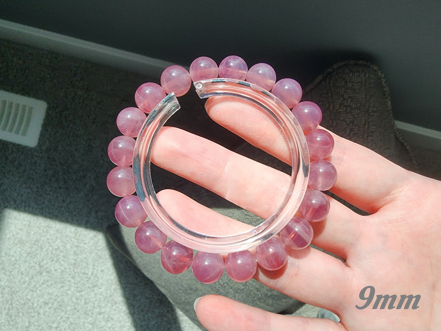 [Bracelet] Madagascar Lavender Rose Quartz Bracelet