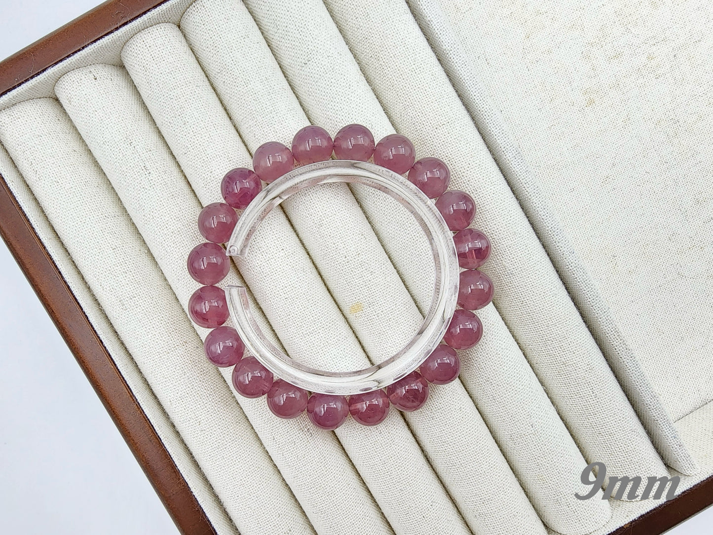 [Bracelet] Madagascar Lavender Rose Quartz Bracelet