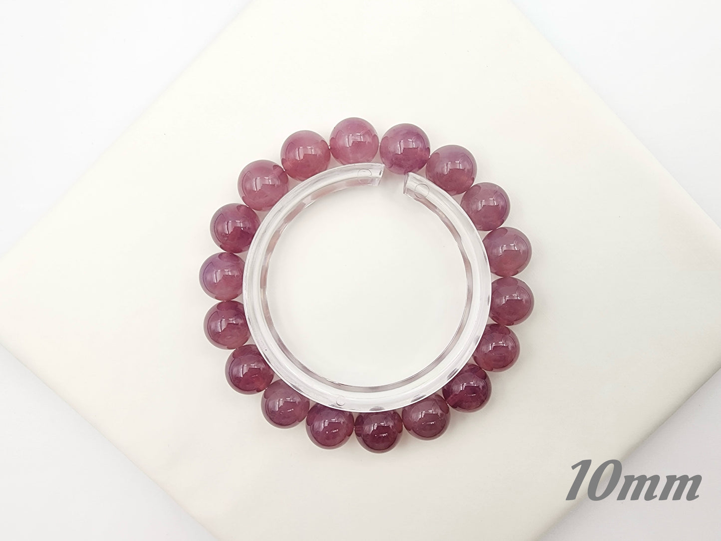 [Bracelet] Madagascar Lavender Rose Quartz Bracelet