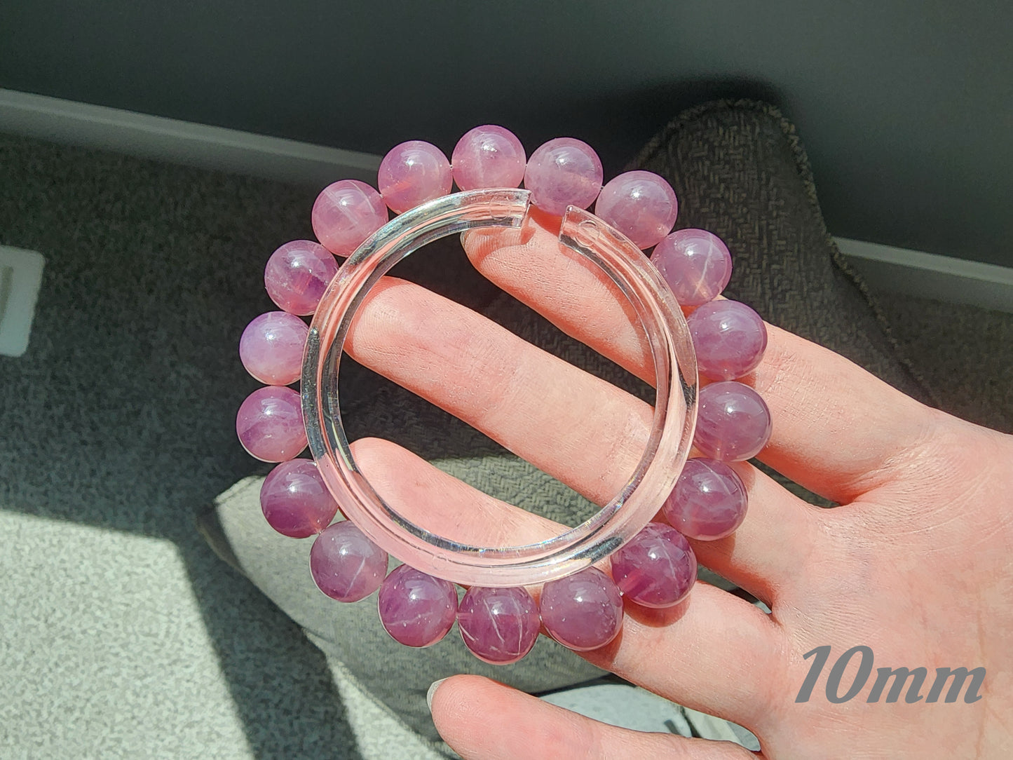 [Bracelet] Madagascar Lavender Rose Quartz Bracelet
