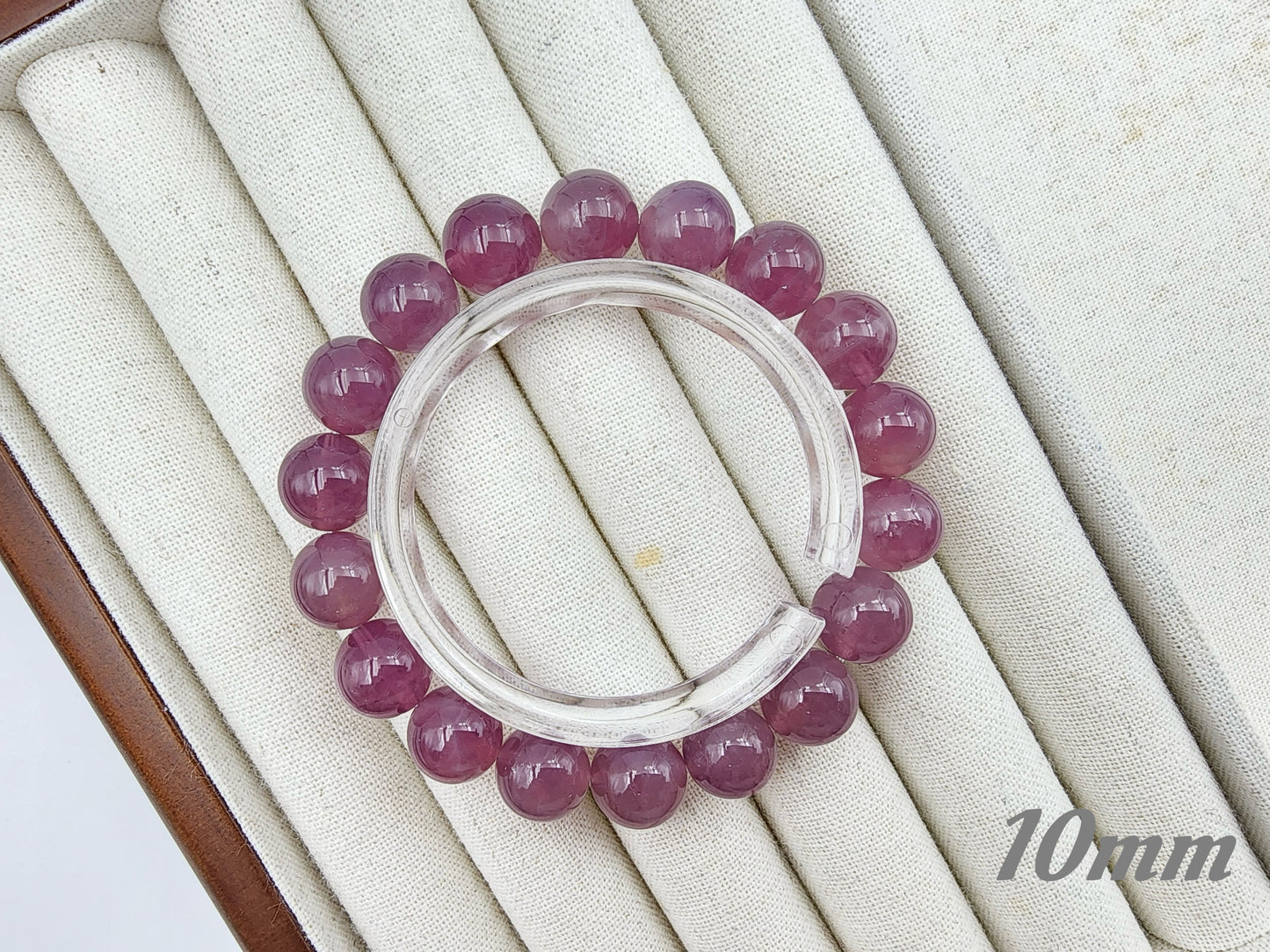 [Bracelet] Madagascar Lavender Rose Quartz Bracelet