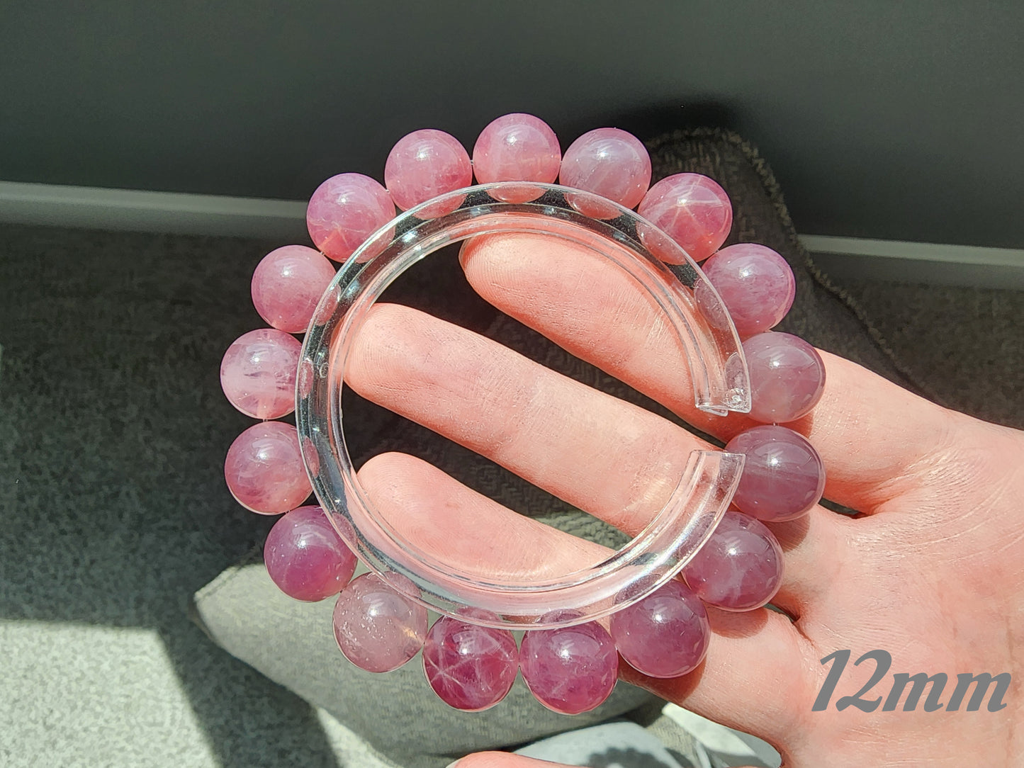 [Bracelet] Madagascar Lavender Rose Quartz Bracelet