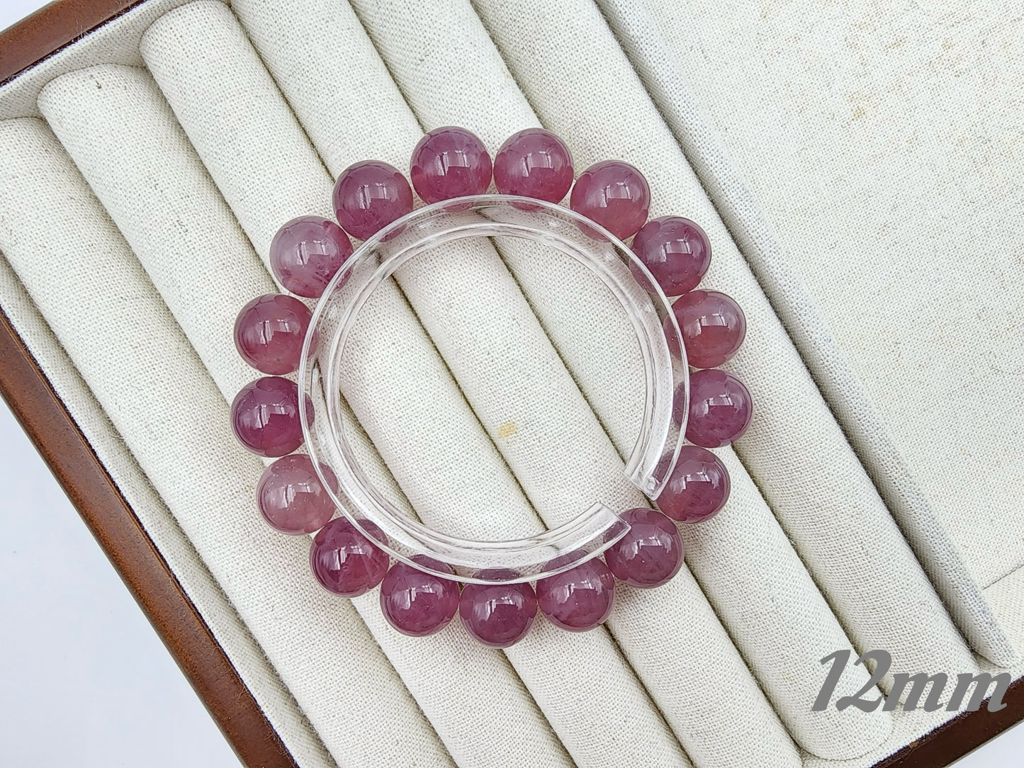 [Bracelet] Madagascar Lavender Rose Quartz Bracelet