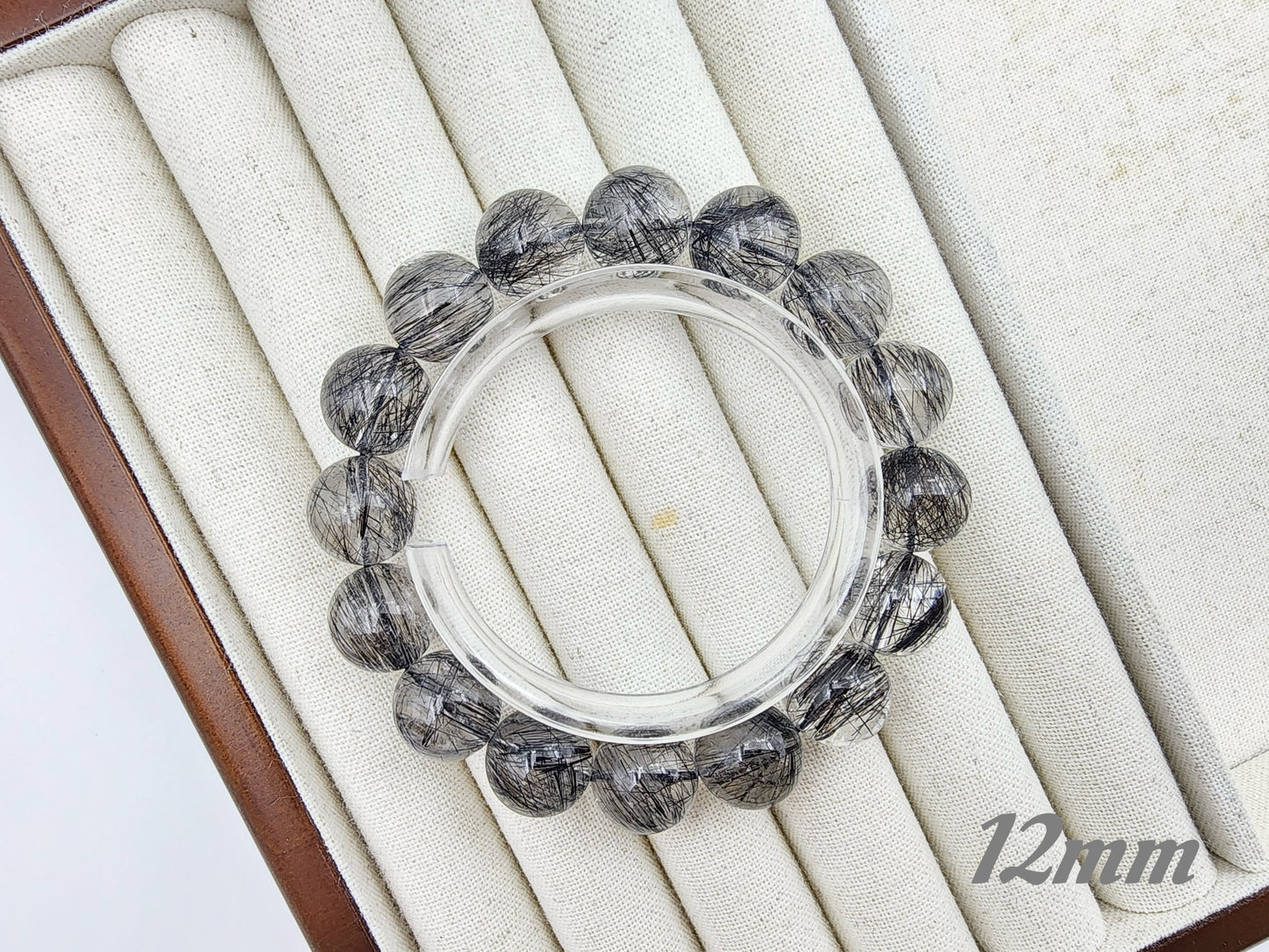 [Bracelet] Lace Black Rutilated Quartz Bracelet