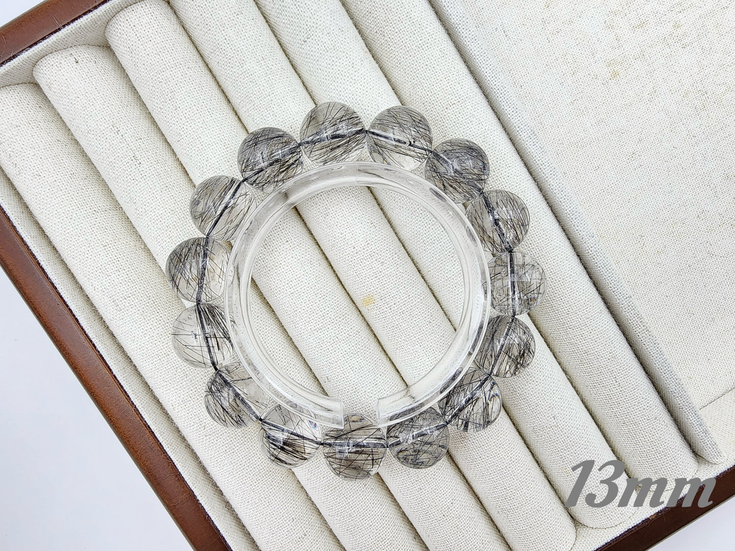 [Bracelet] Lace Black Rutilated Quartz Bracelet
