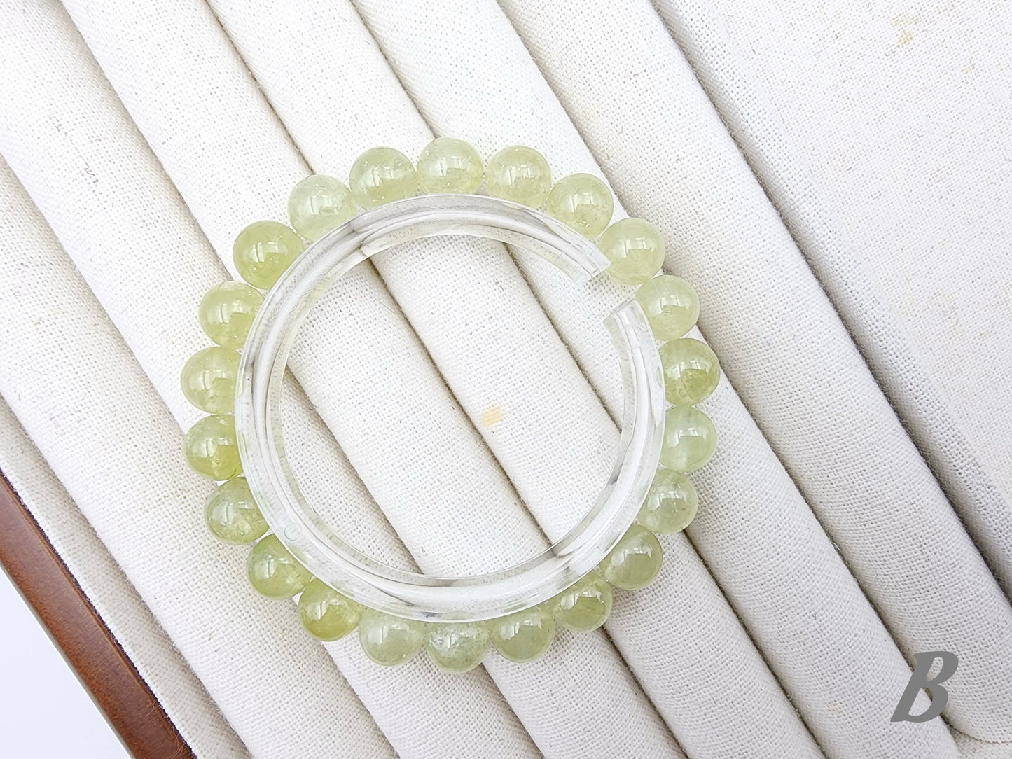 [Bracelet] Natural 8mm Apple Green Tsavorite Garnet Bracelet