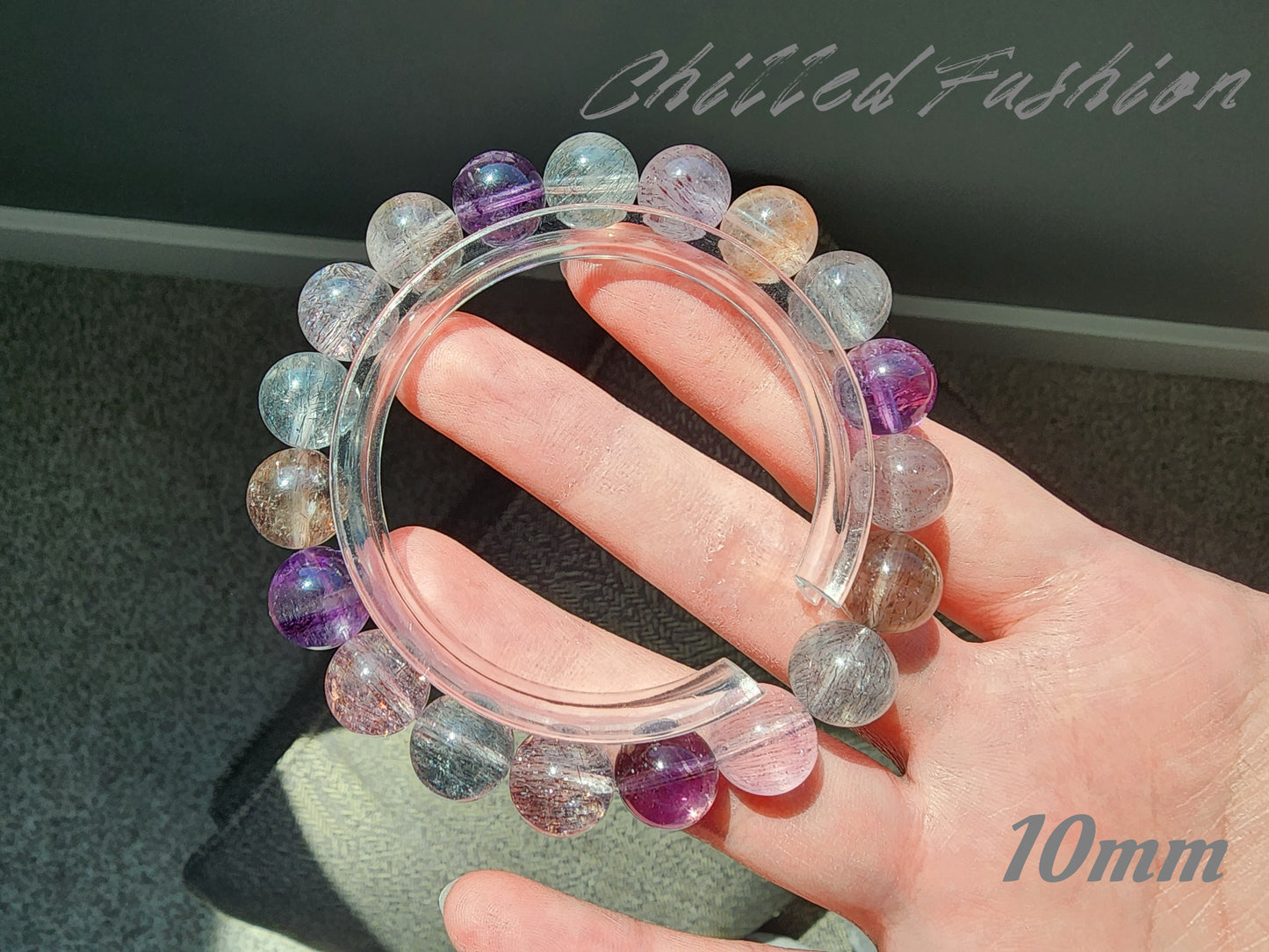 [Bracelet] Natural Super Seven Gemstone Bracelet