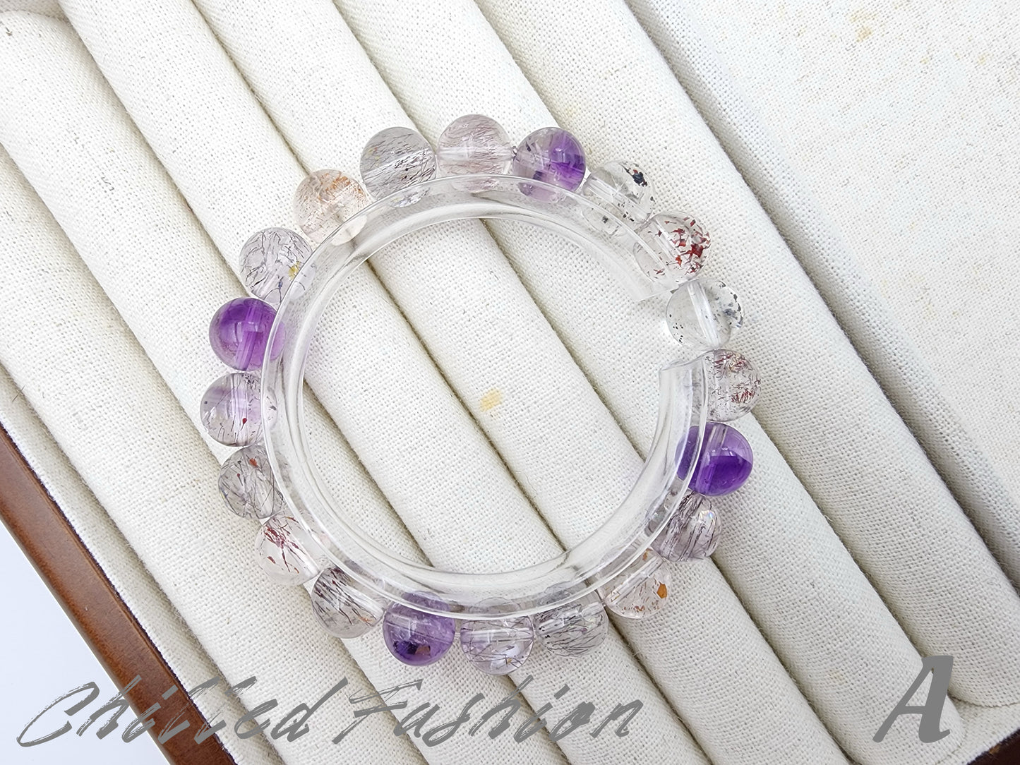 [Bracelet] Natural 9mm Super Seven Bracelet