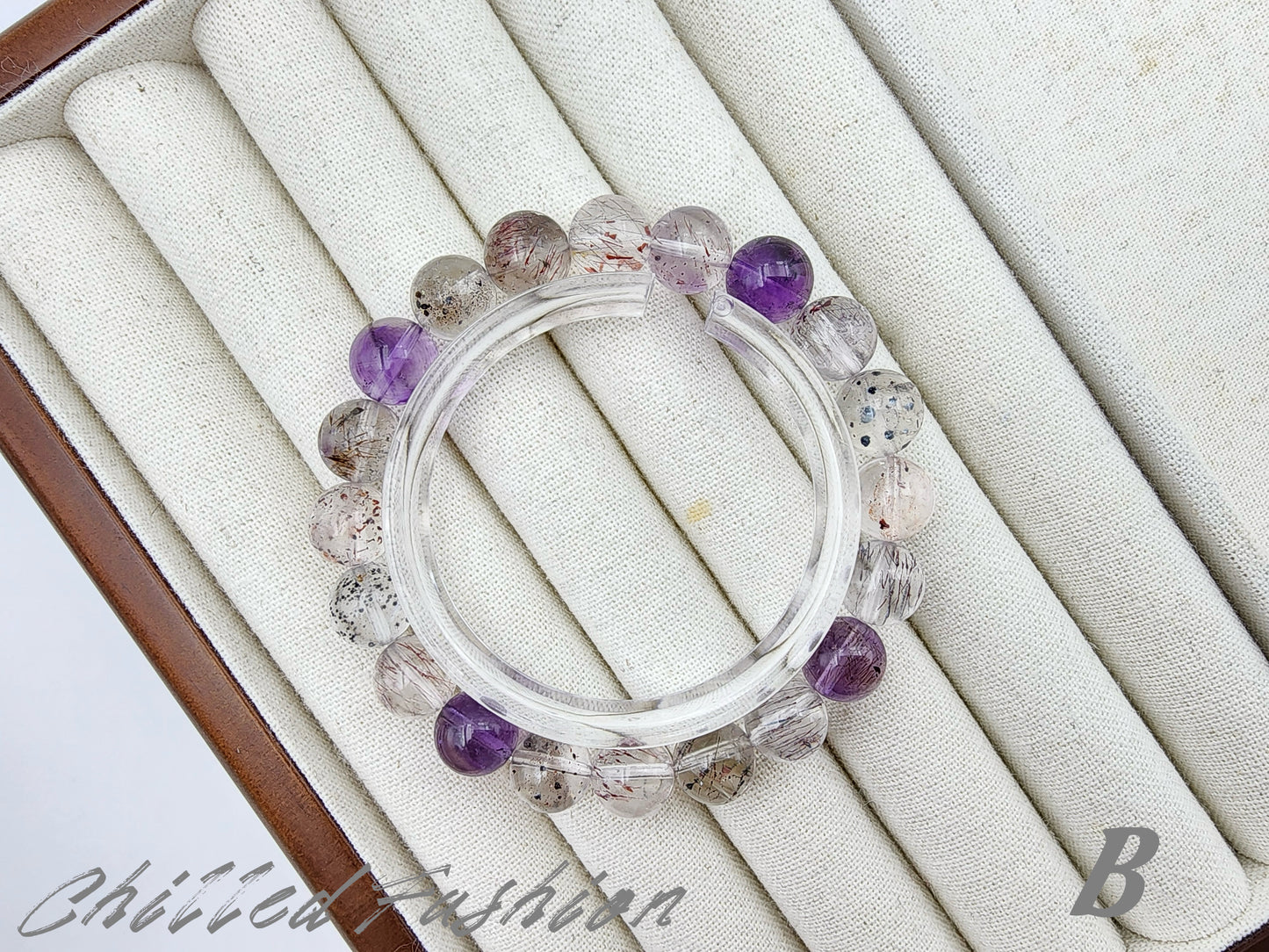 [Bracelet] Natural 9mm Super Seven Bracelet
