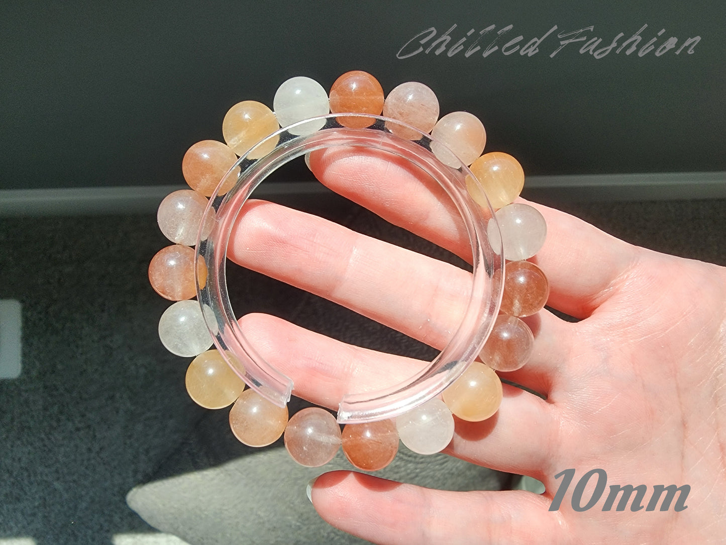 [Bracelet] Radiant Rabbit Hair Quartz 兔毛: A Symphony of Sunlit Strands