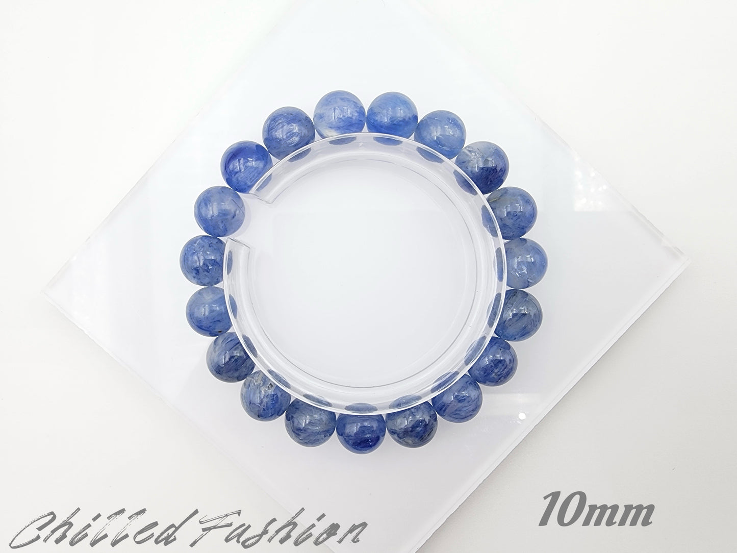 [Bracelet] Natural Kyanite Gemstone Bracelet: Tranquility & Self-Expression