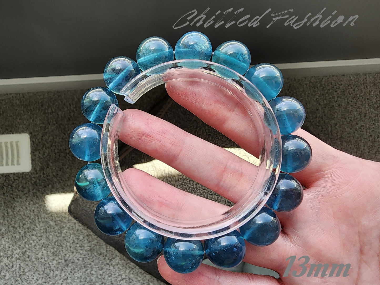 [Bracelet] Devil's Blue Aquamarine Bracelet