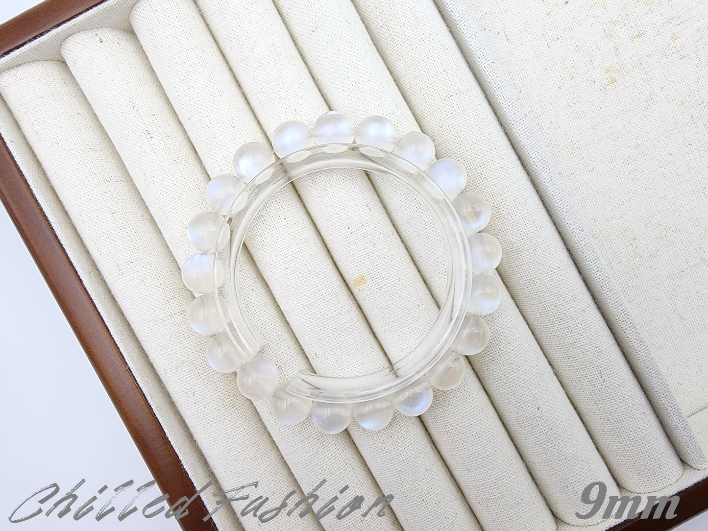 [Bracelet] Elegant Blue Moonstone Bracelet