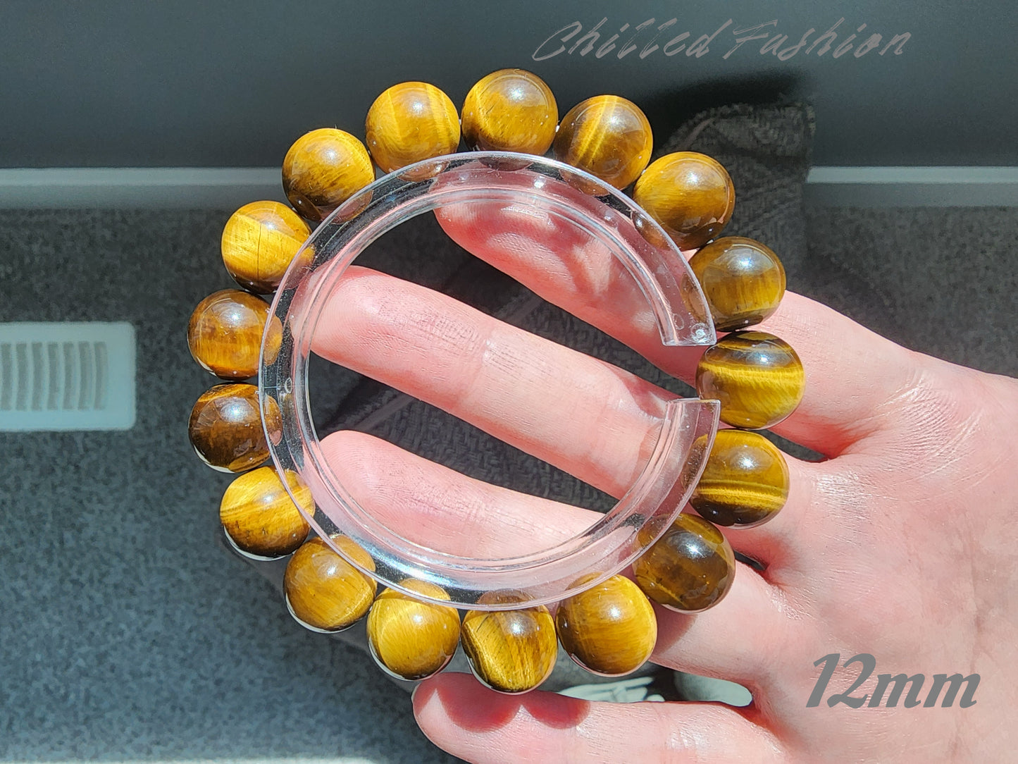 [Bracelet] Natural Yellow Tiger's Eye Bracelet