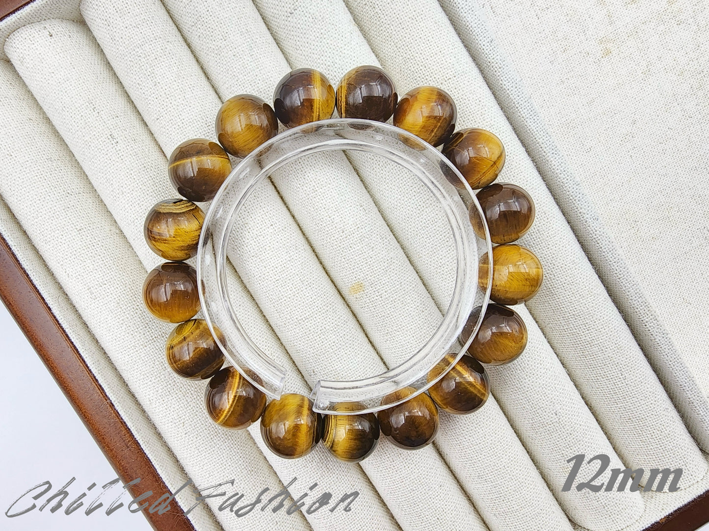 [Bracelet] Natural Yellow Tiger's Eye Bracelet