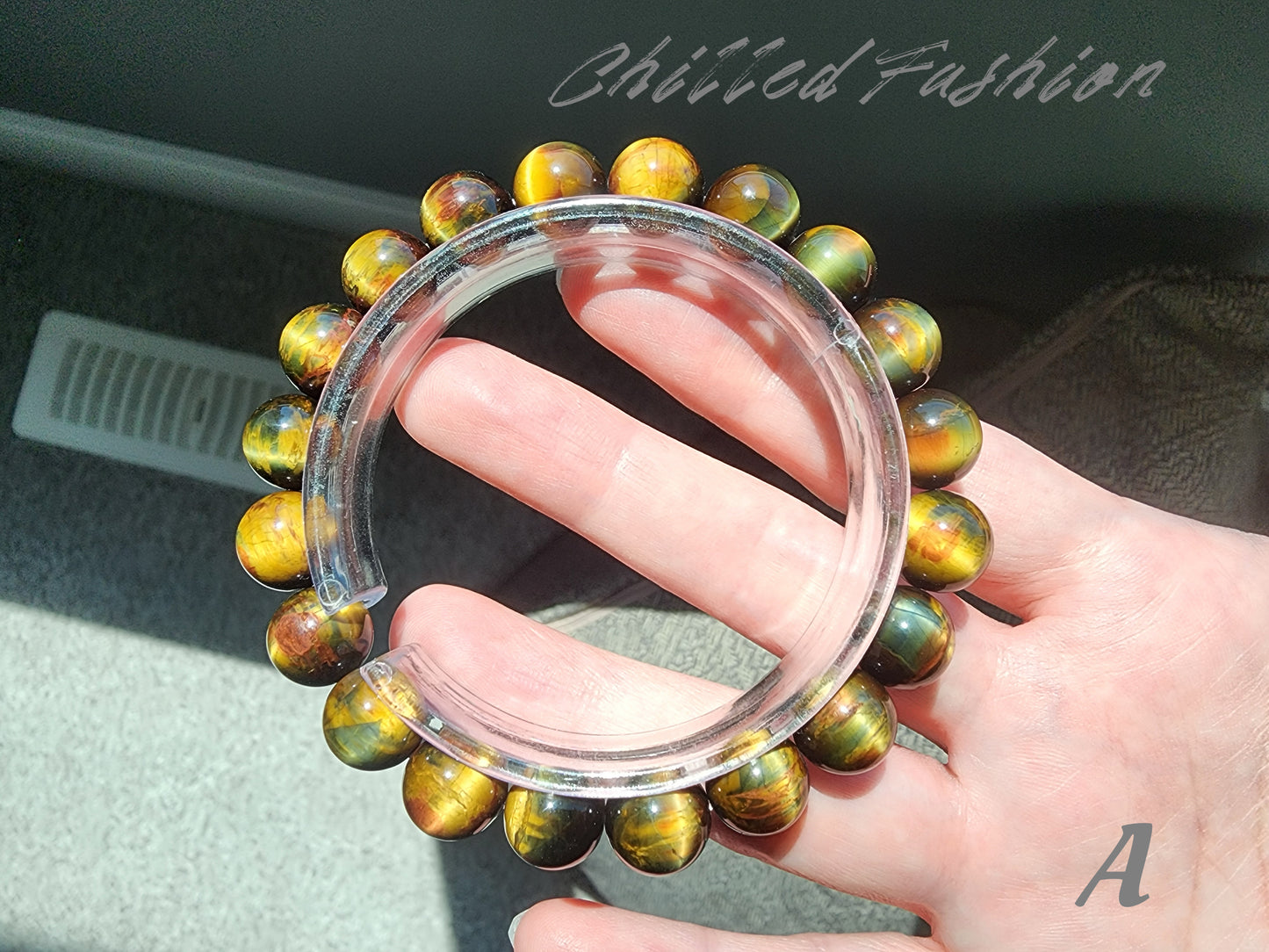 [Bracelet] Natural 10mm Dunhuang Style Pietersite Bracelet