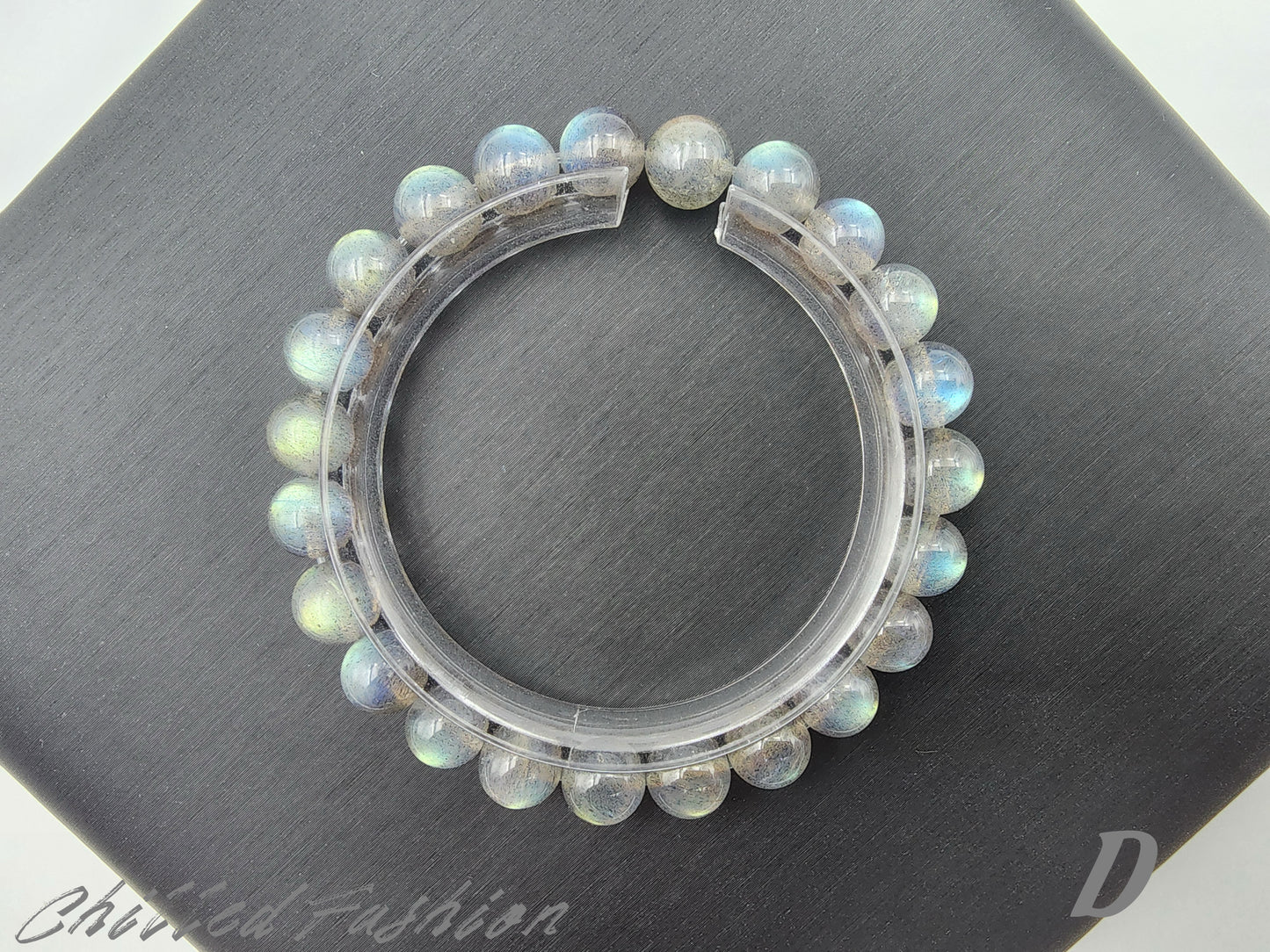 [Bracelet] 8mm Labradorite Bracelet with Stunning Natural Flash