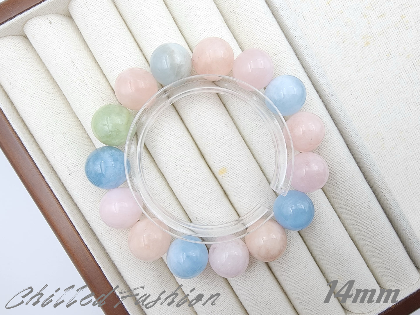 [Bracelet] Pastel Rainbow Morganite Bracelets