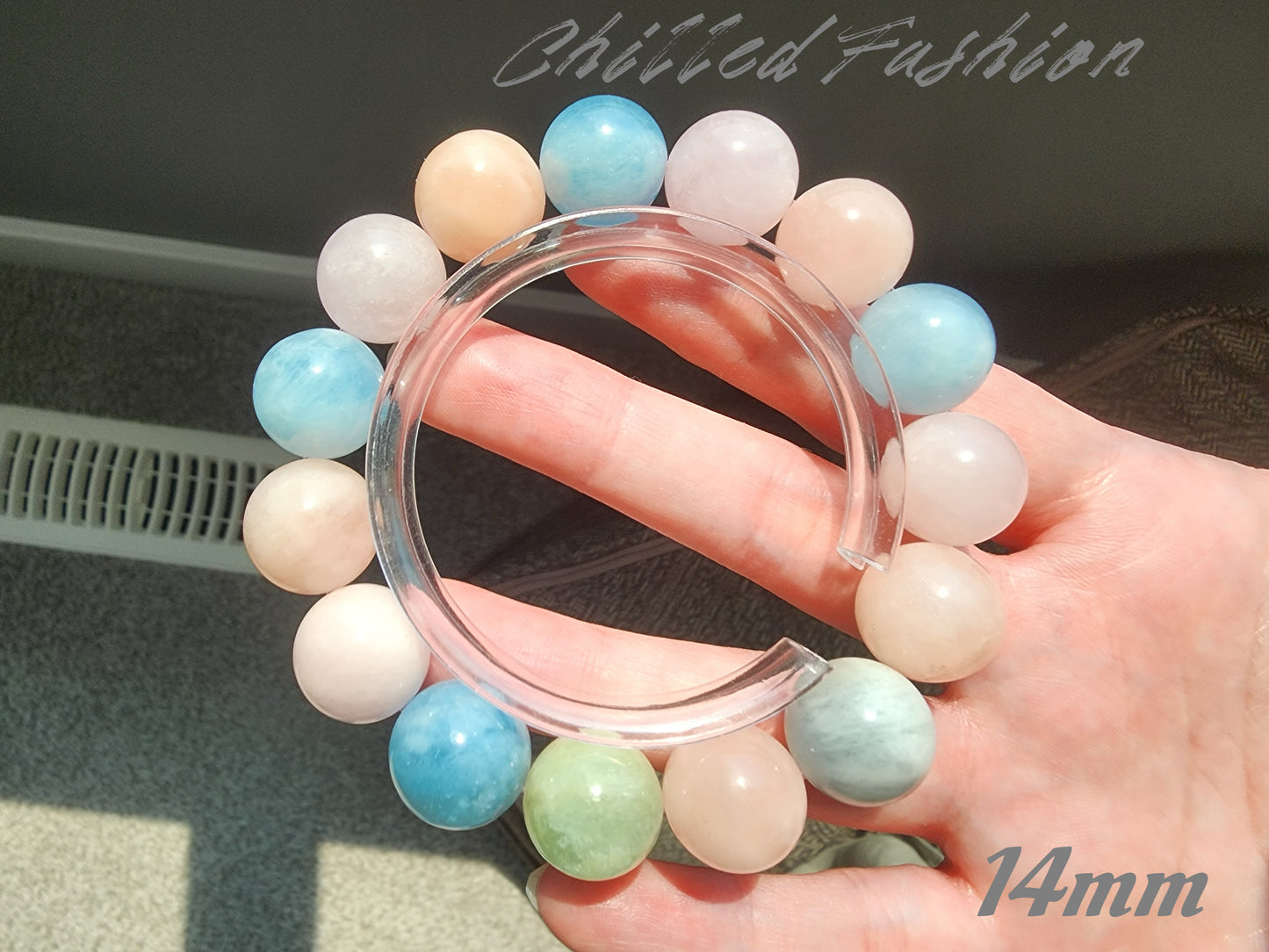 [Bracelet] Pastel Rainbow Morganite Bracelets