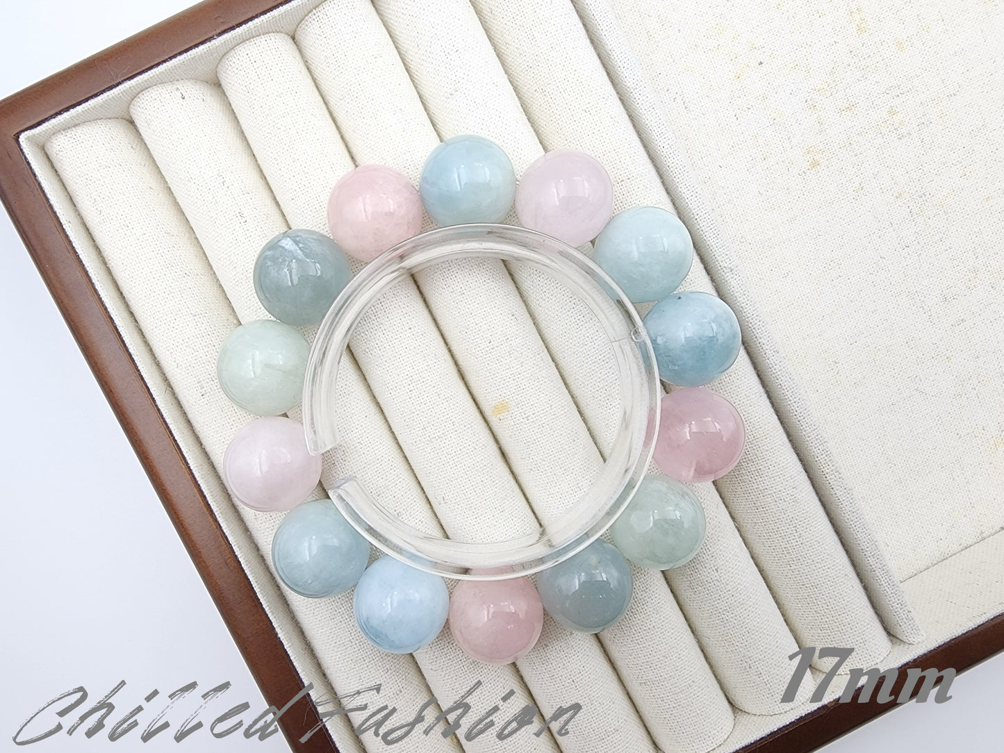 [Bracelet] Pastel Rainbow Morganite Bracelets