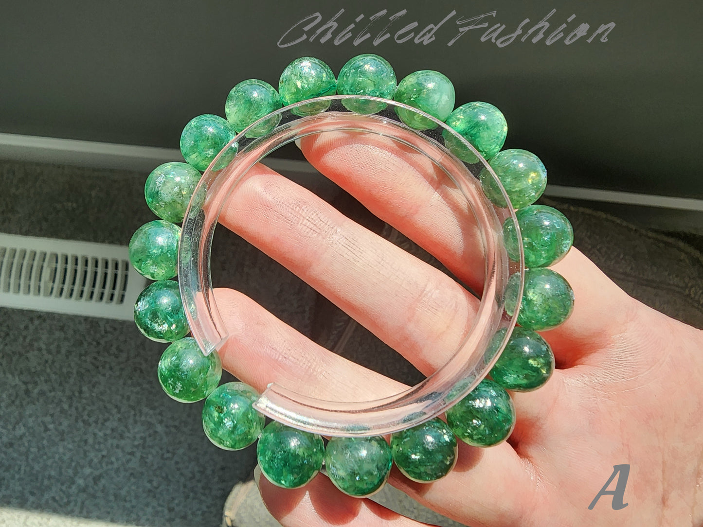 [Bracelet] 10mm Green Lepidolite Bracelet