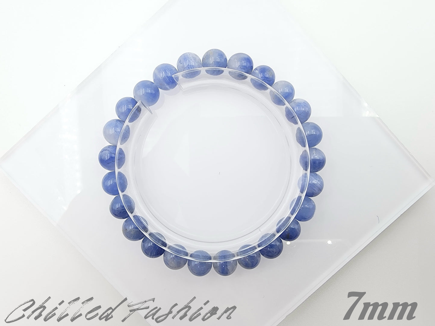 [Bracelet] Empowering Dumortierite 蓝线石 Gemstone Bracelet