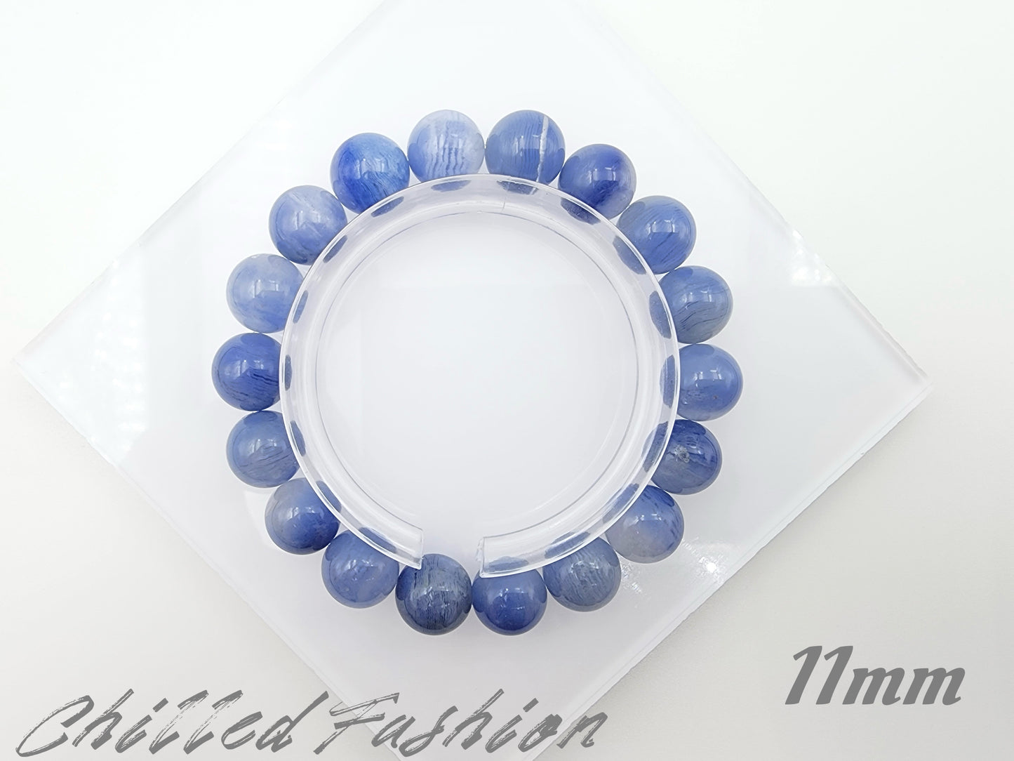 [Bracelet] Empowering Dumortierite 蓝线石 Gemstone Bracelet