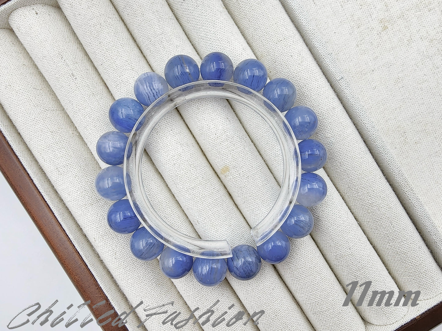 [Bracelet] Empowering Dumortierite 蓝线石 Gemstone Bracelet