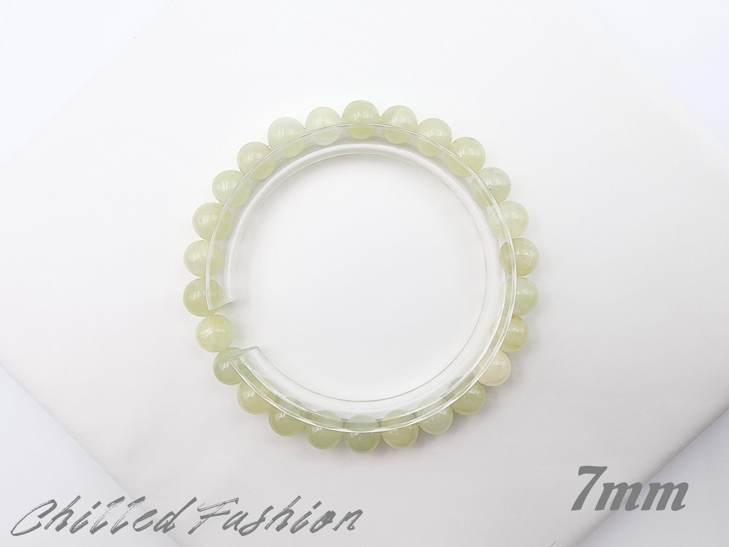 [Bracelet] Natural Green Beryl 海绿宝 Gemstone Bracelet