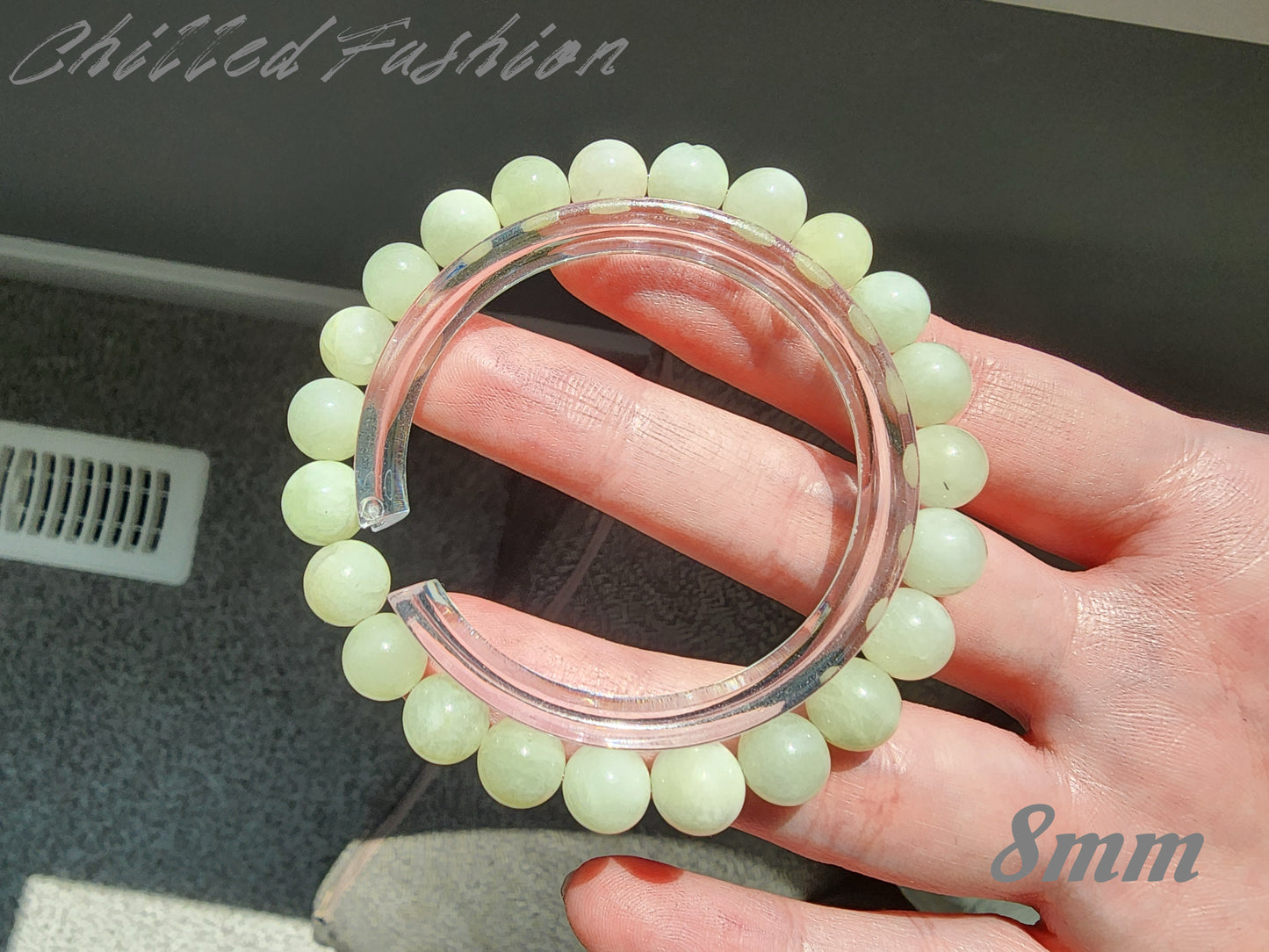 [Bracelet] Natural Green Beryl 海绿宝 Gemstone Bracelet