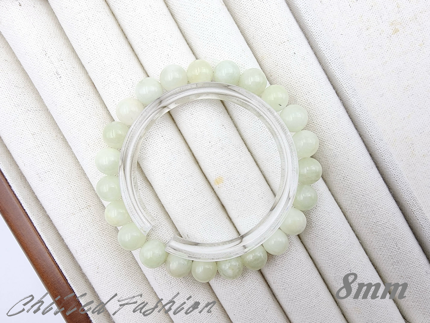 [Bracelet] Natural Green Beryl 海绿宝 Gemstone Bracelet