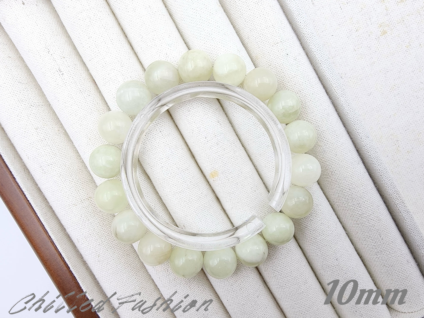 [Bracelet] Natural Green Beryl 海绿宝 Gemstone Bracelet