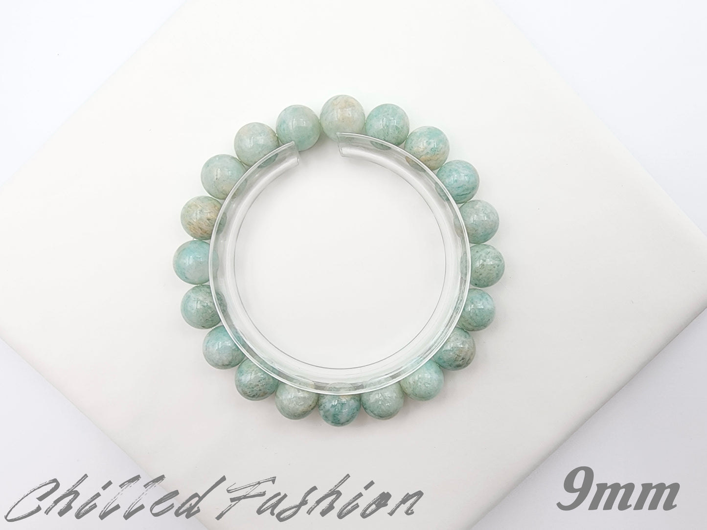 [Bracelet] Natural Sakura Amazonite Bracelet