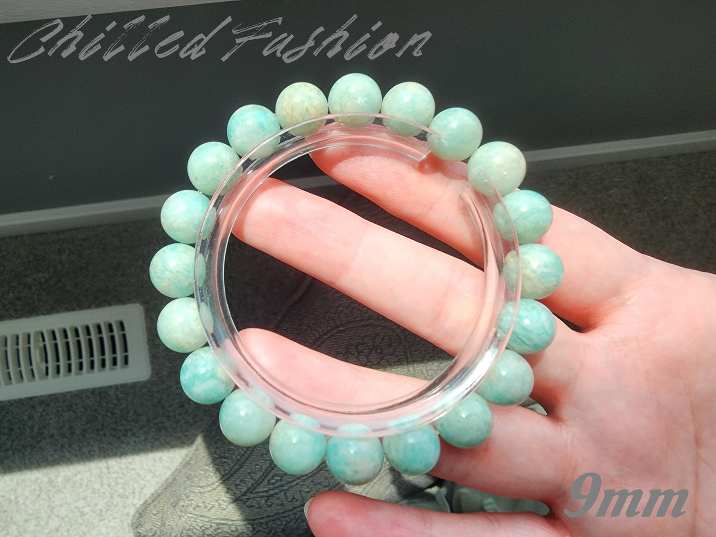 [Bracelet] Natural Sakura Amazonite Bracelet