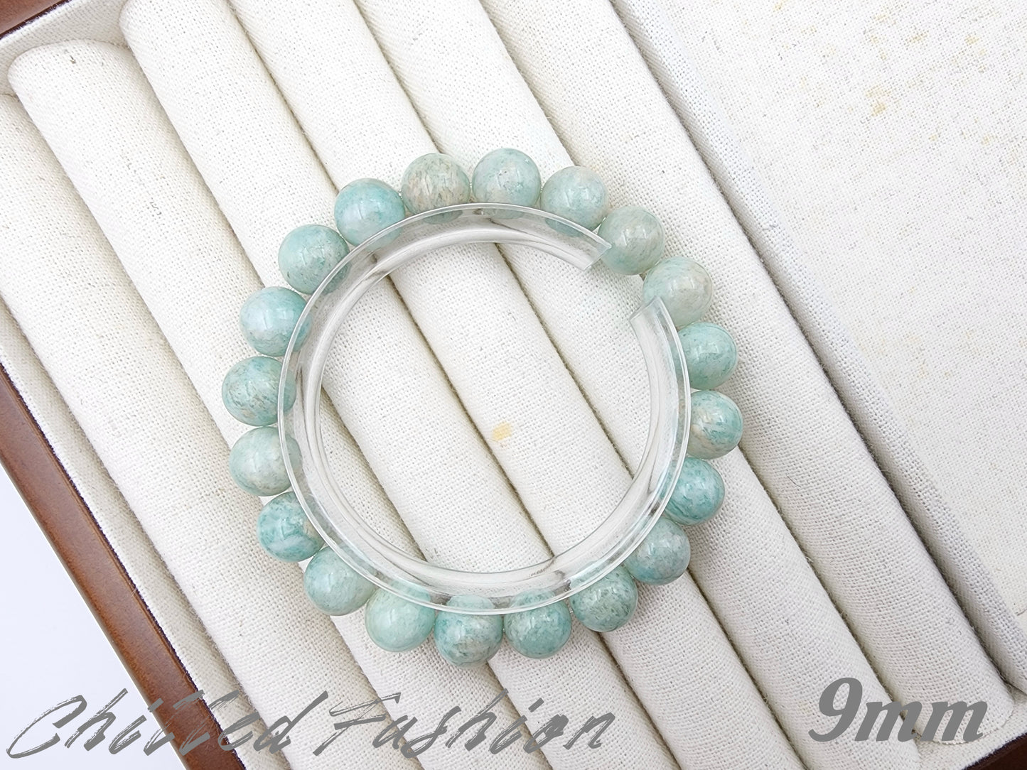[Bracelet] Natural Sakura Amazonite Bracelet