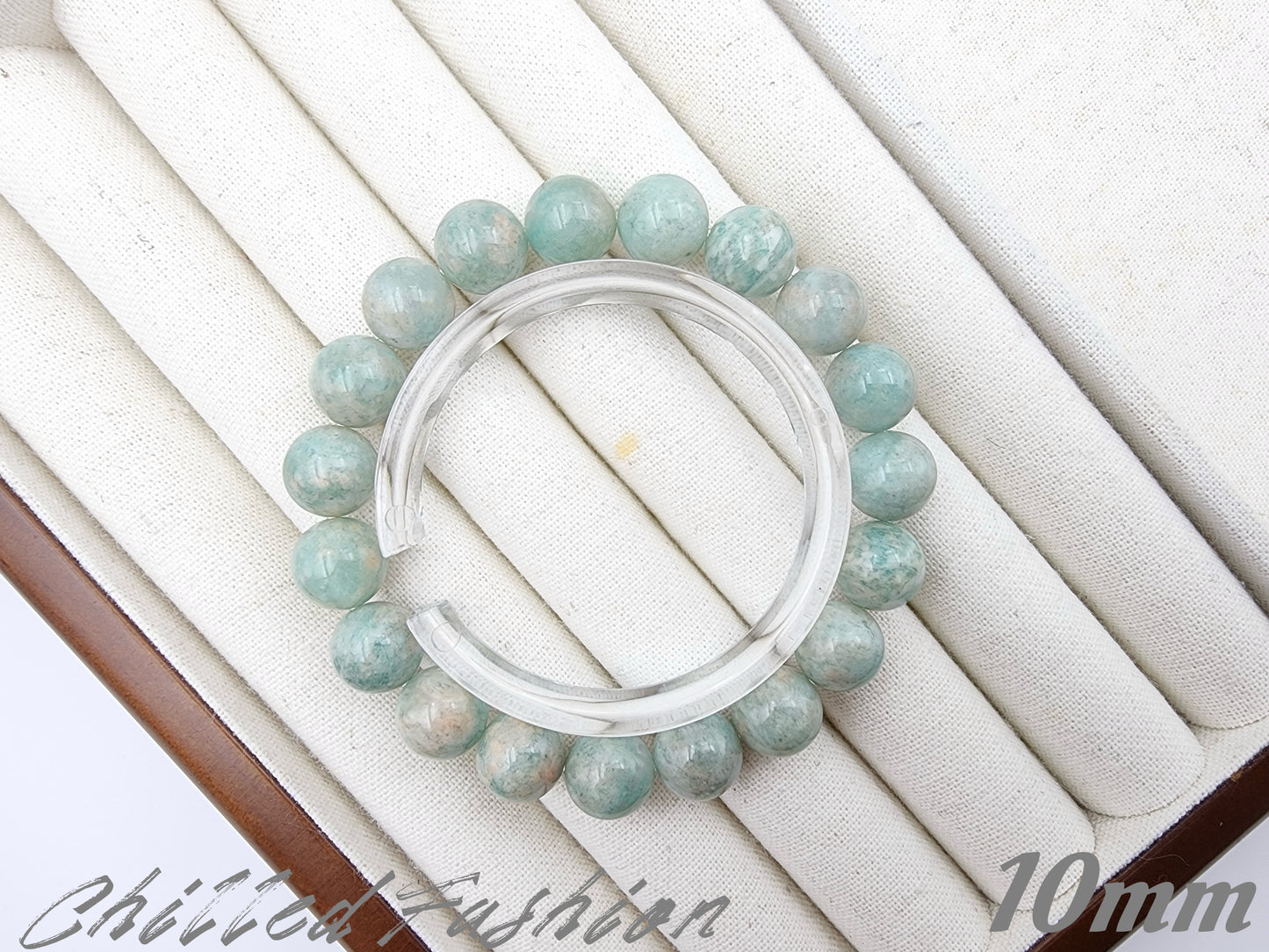 [Bracelet] Natural Sakura Amazonite Bracelet