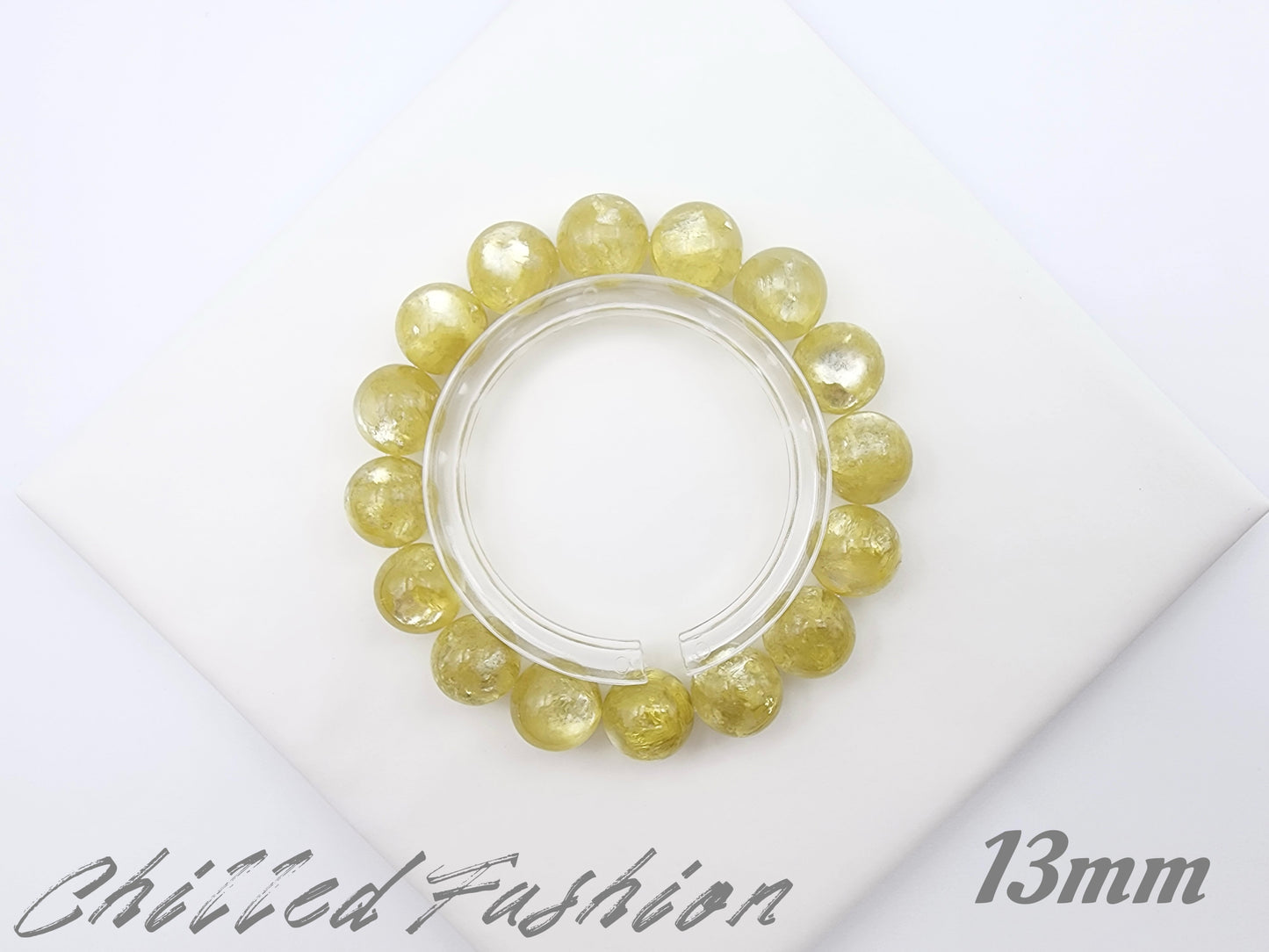 [Bracelet] Golden Lepidolite 金祖母晶 Bracelet