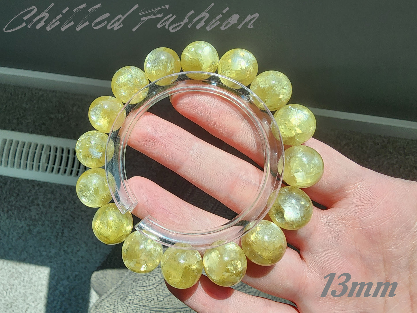 [Bracelet] Golden Lepidolite 金祖母晶 Bracelet