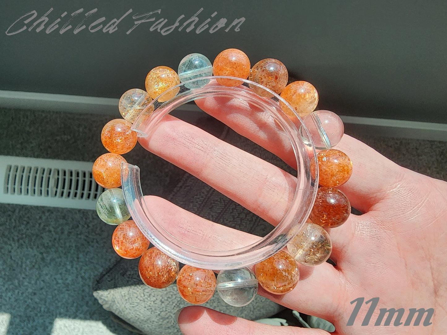[Bracelet] Arusha Bracelets with Golden Sunstone and Green Beryl