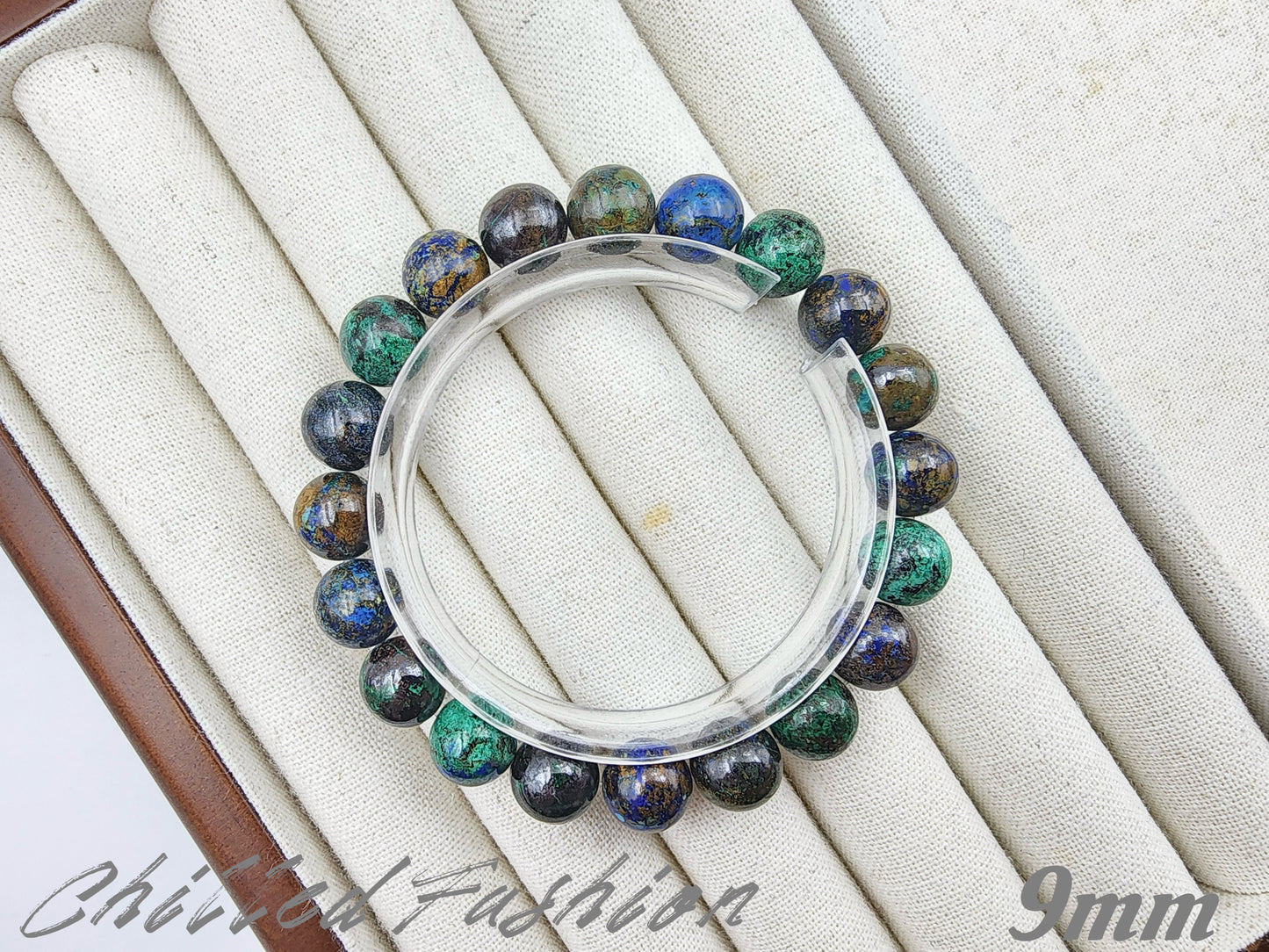 [Bracelet] Natural Azurite Bracelet