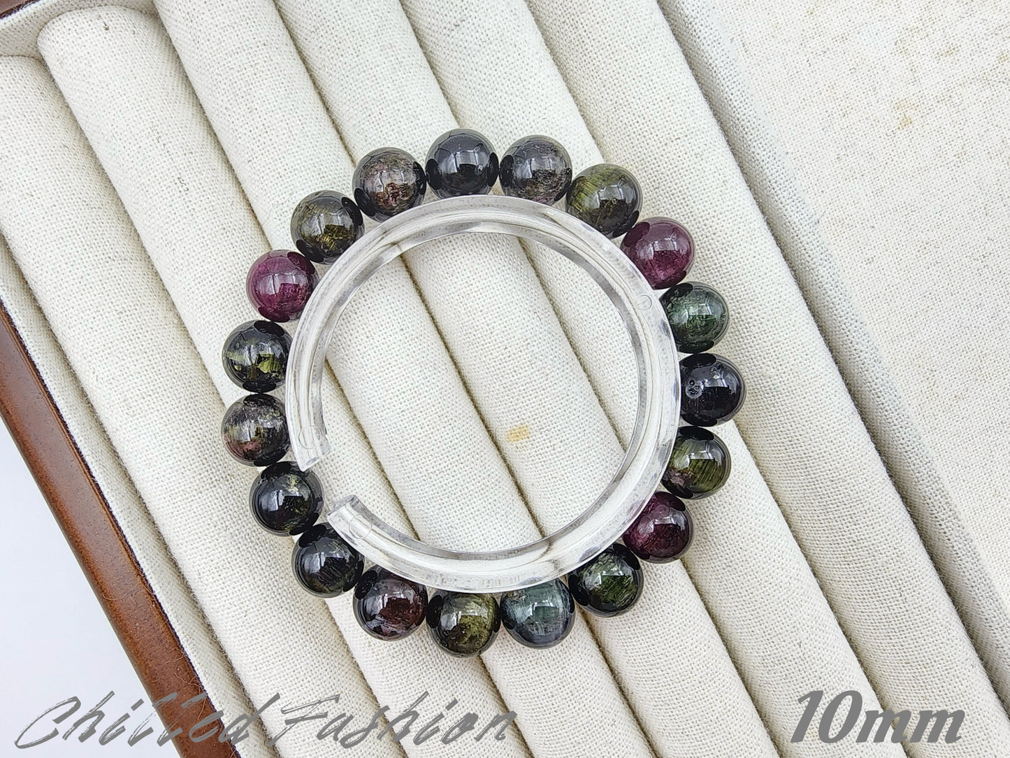 [Bracelet] Colorful Cat’s Eye Tourmaline Bracelet