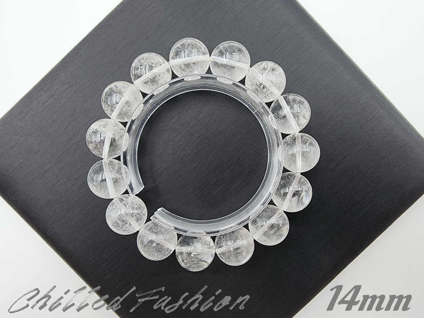 [Bracelet] Himalayan Clear Quartz Bracelet for Clarity and Healing