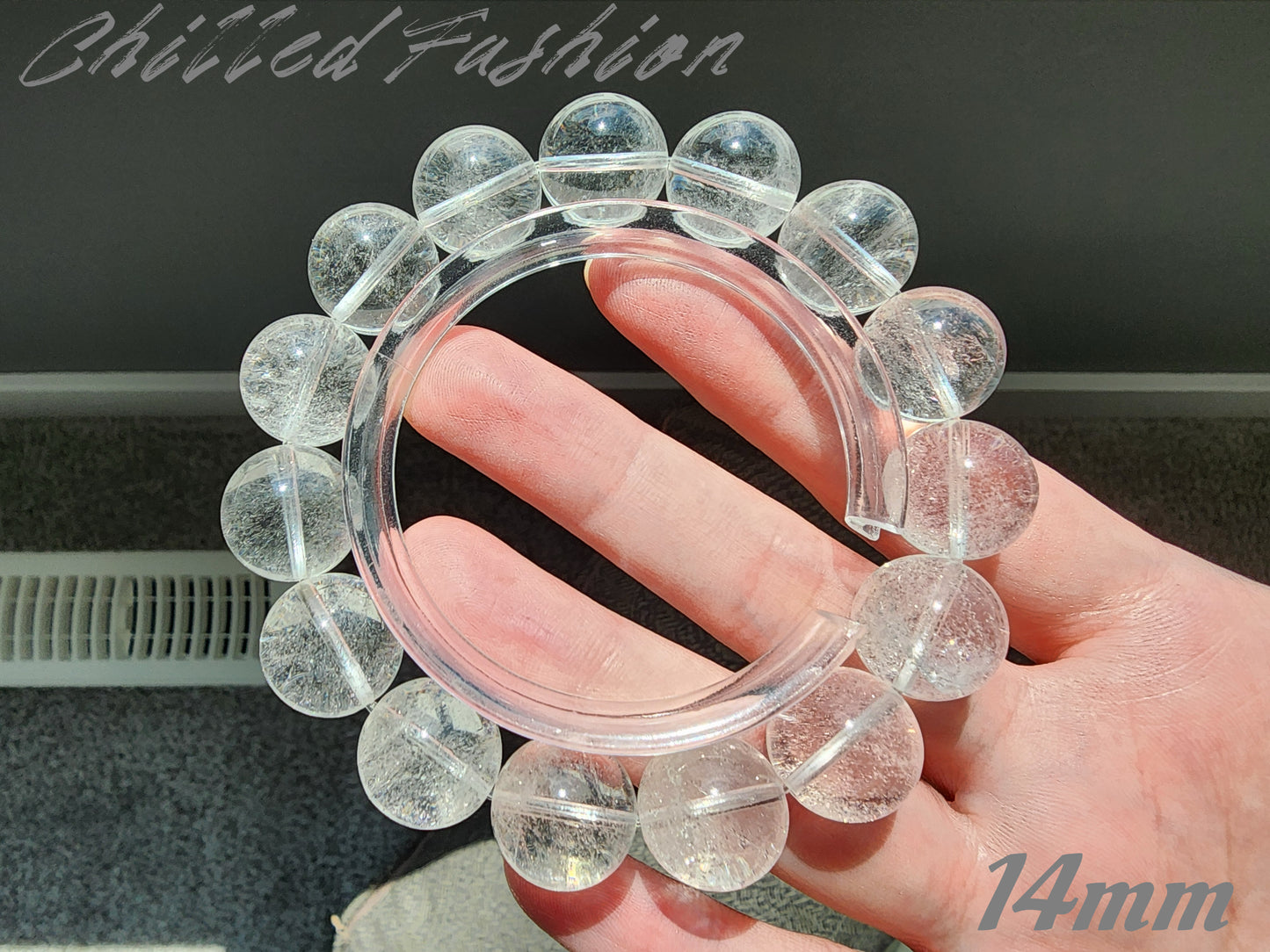 [Bracelet] Himalayan Clear Quartz Bracelet for Clarity and Healing