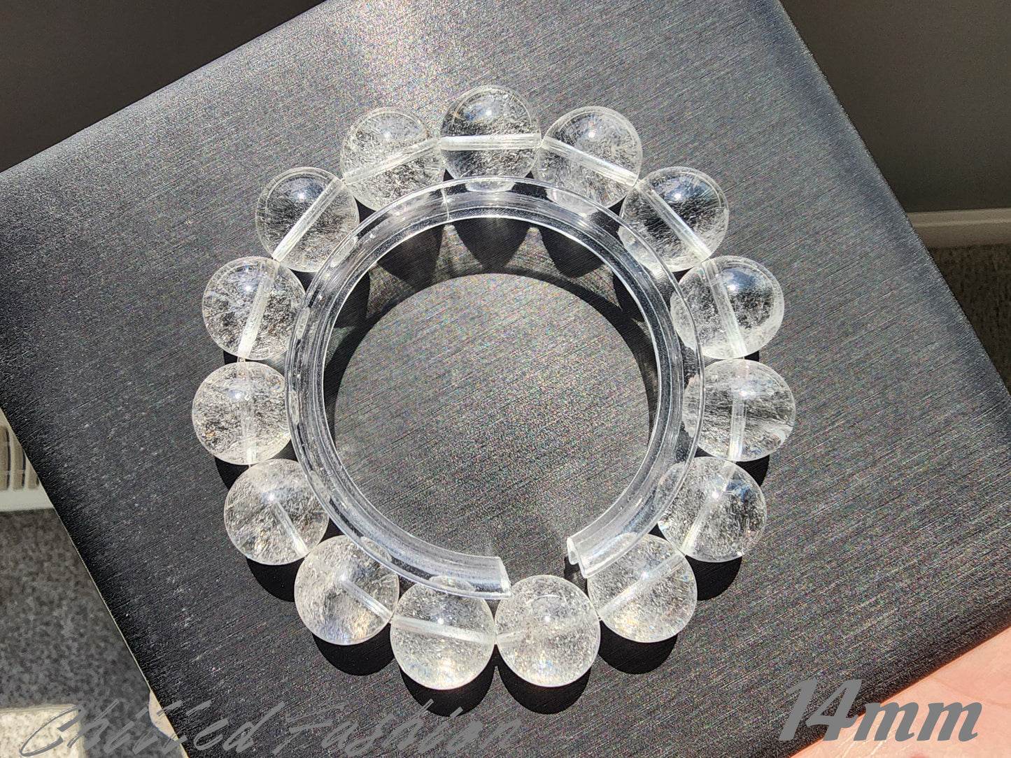 [Bracelet] Himalayan Clear Quartz Bracelet for Clarity and Healing