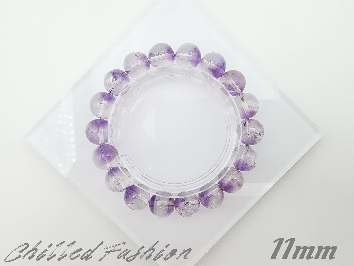 [Bracelet] Rare Purple Tower Amethyst Bracelet