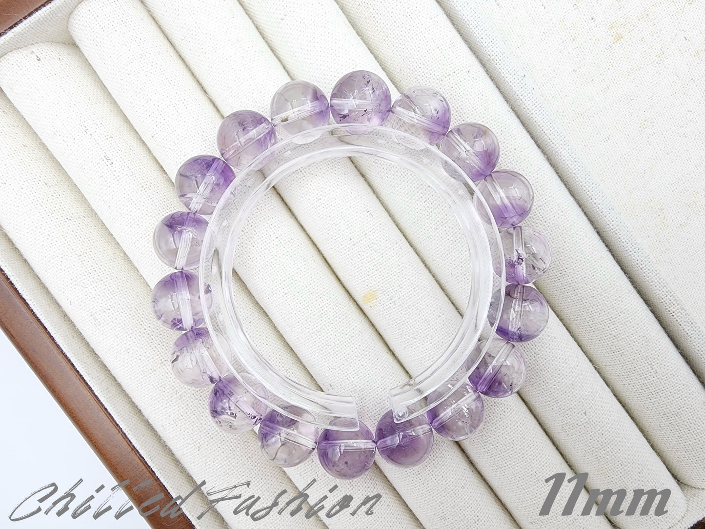 [Bracelet] Rare Purple Tower Amethyst Bracelet