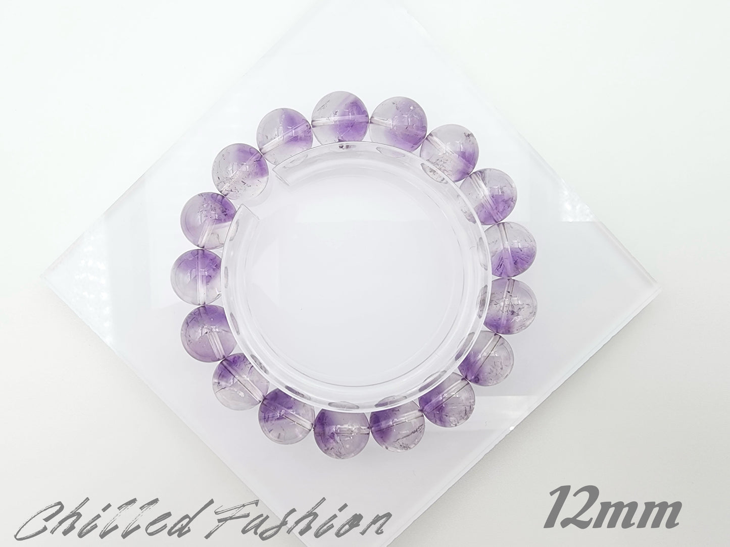 [Bracelet] Rare Purple Tower Amethyst Bracelet