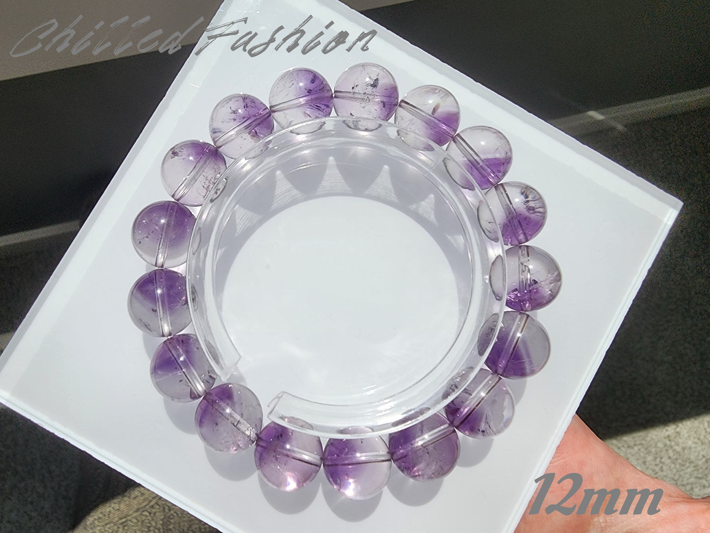 [Bracelet] Rare Purple Tower Amethyst Bracelet